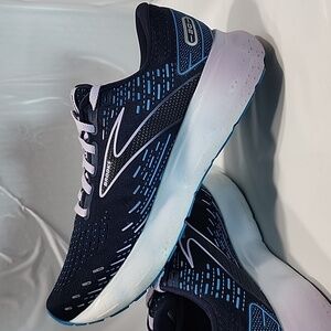 Brooks Glycerin 20 Womens Running Shoes Blue Athletic Sneakers Size 8